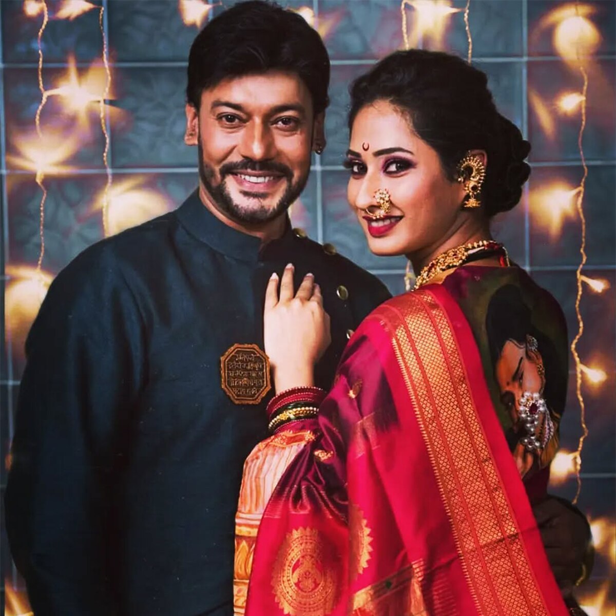 शांतनु मोघे, प्रिया मराठे (Photo: Instagram @shantanusmoghe)