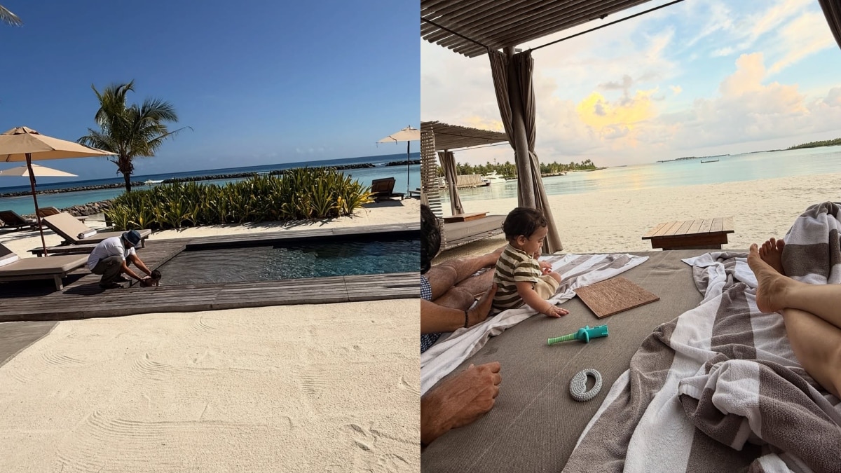 Actress Sagarika Ghatge with husband Zaheer khan and son