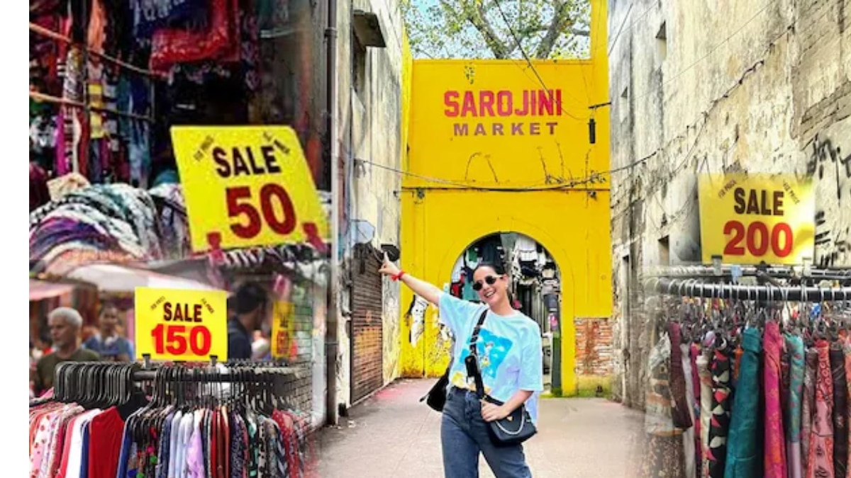 Budget shopping at Sarojini Nagar