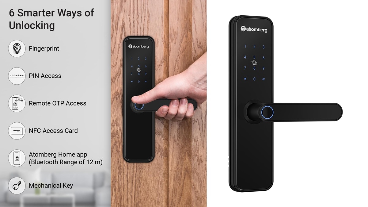 smart door lock atomberg 
