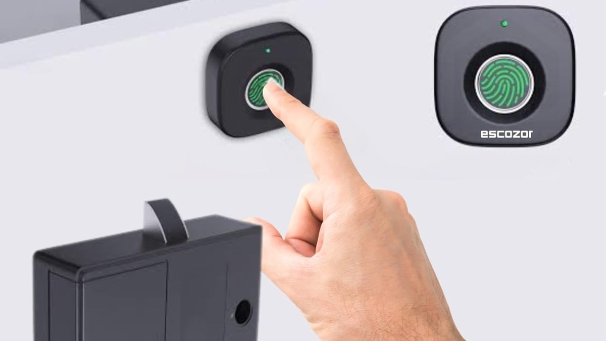smart fingerprint cabinet lock Escozor 