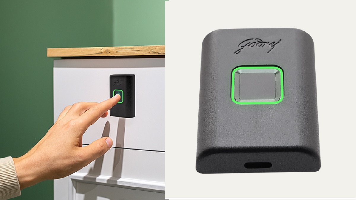 smart fingerprint cabinet lock Godrej 