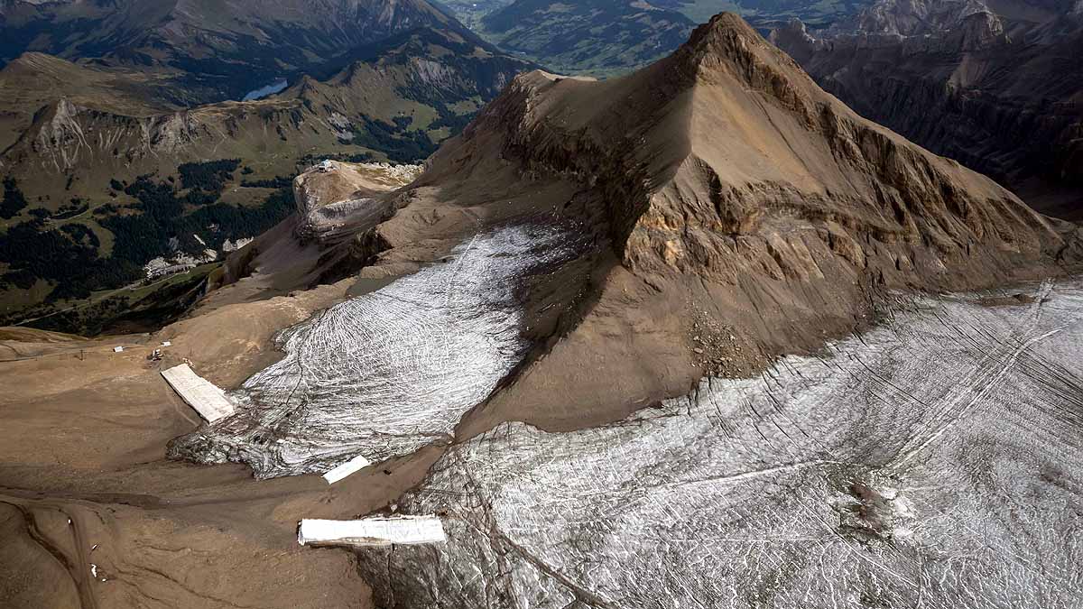 Switzerland Glacier Melt