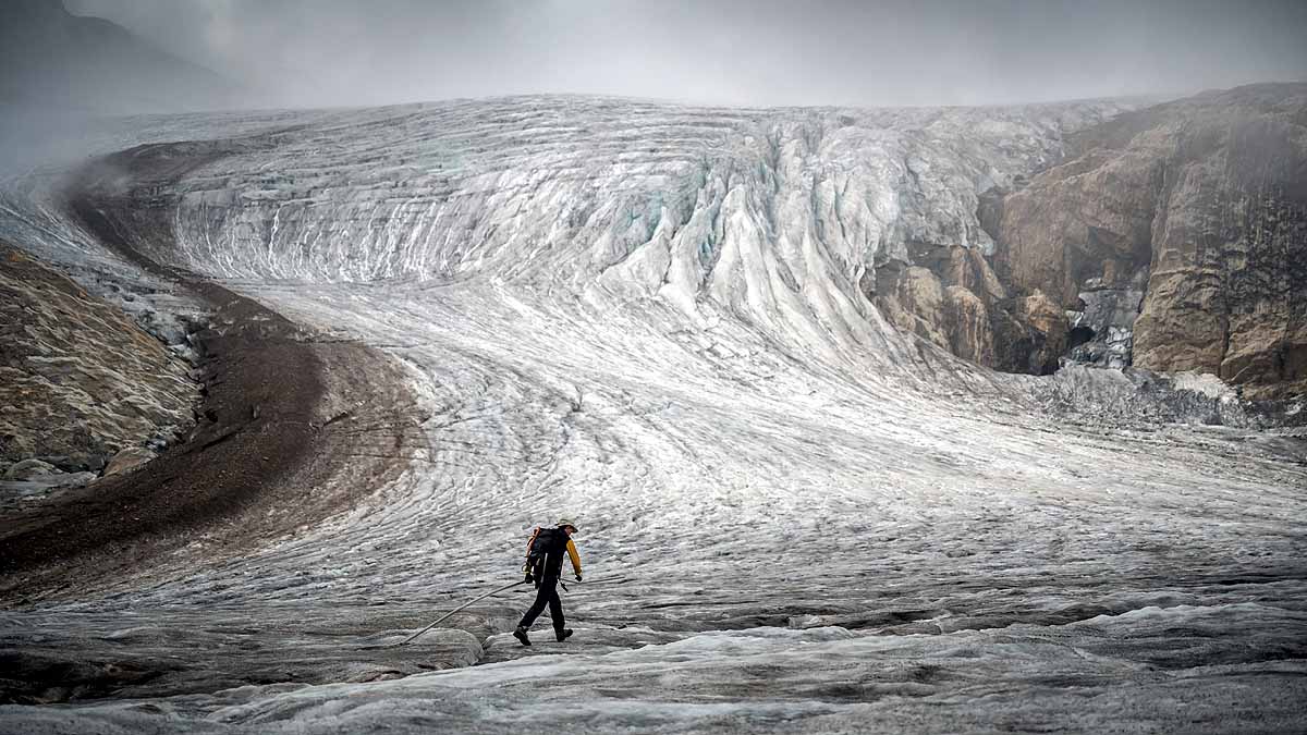 Switzerland Glacier Melt