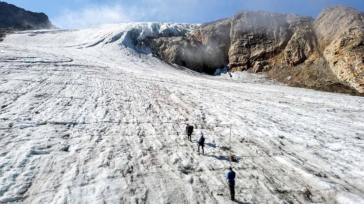Switzerland Glacier Melt