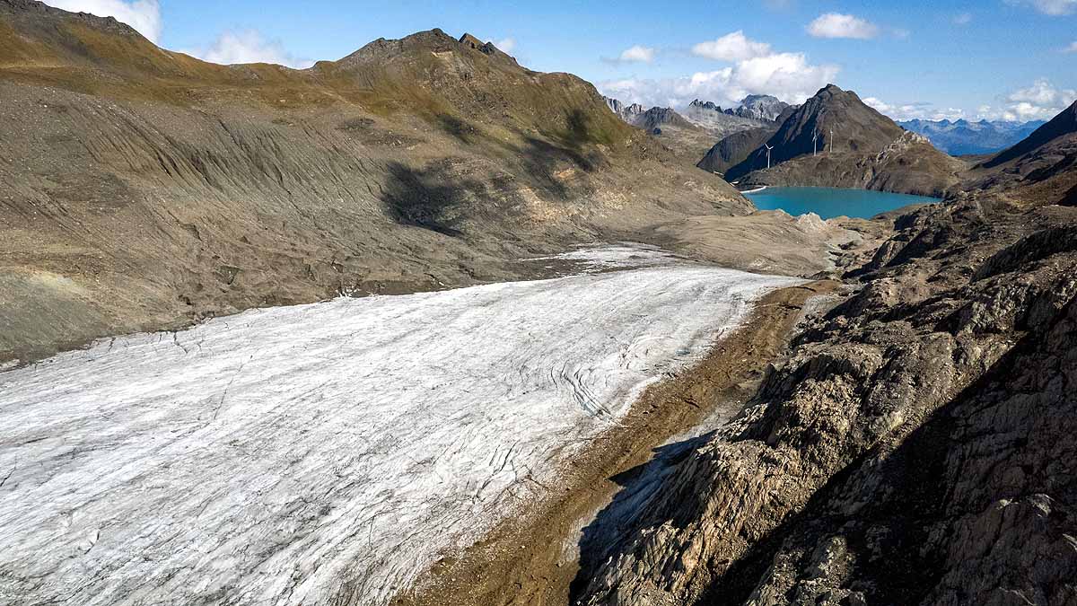 Switzerland Glacier Melt