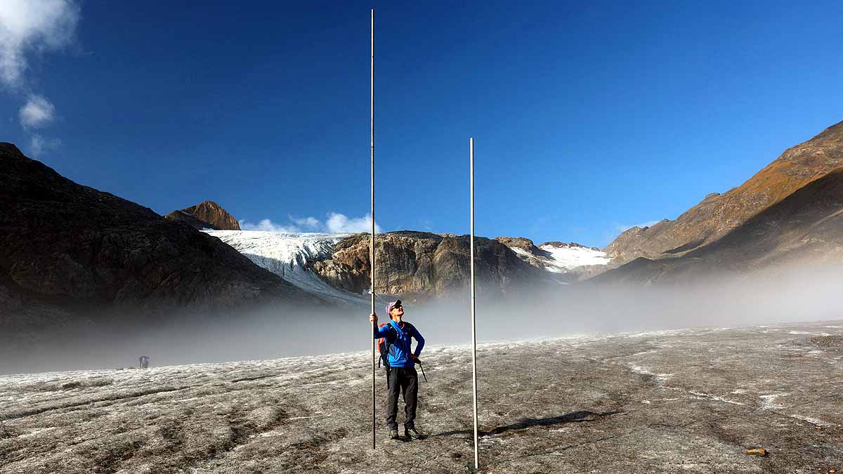 Switzerland Glacier Melt