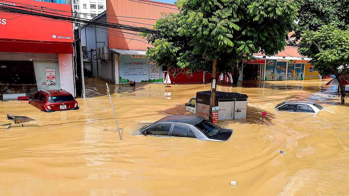 Vietnam historic flooding  