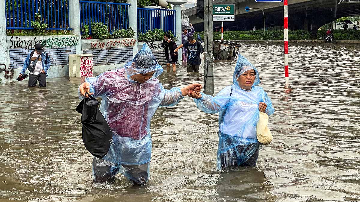 Vietnam historic flooding  