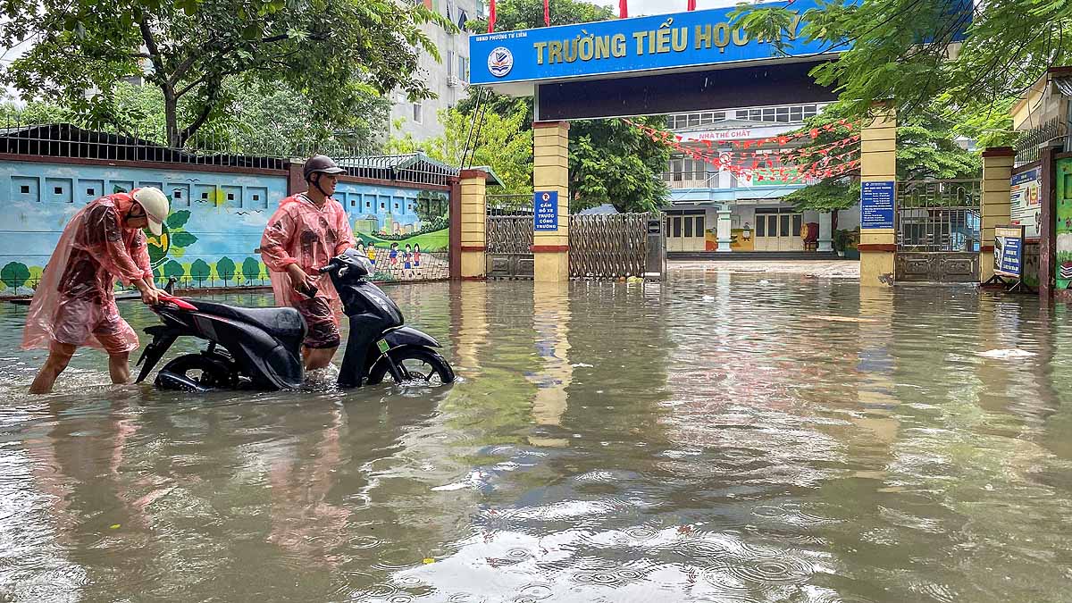 Vietnam historic flooding  
