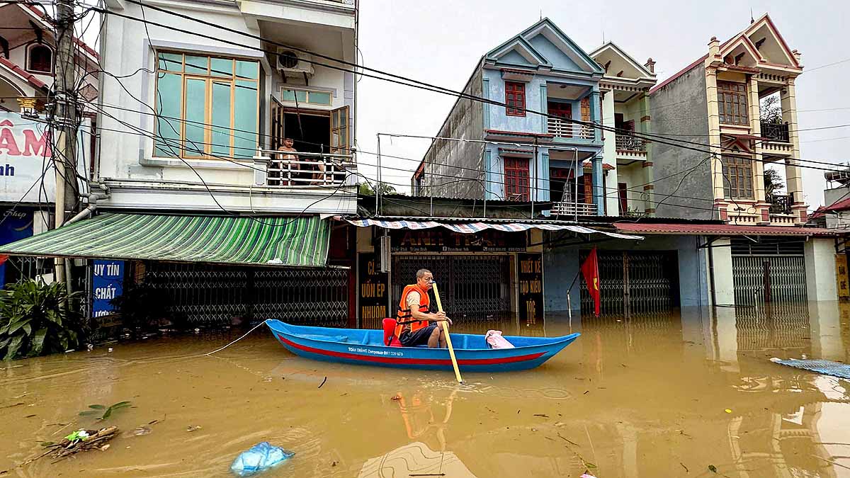 Vietnam historic flooding  