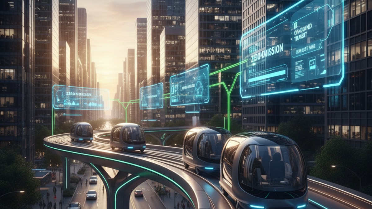 सस्ती और स्मार्ट ऑटोनॉमस मेट्रो-जैसी सर्विस 