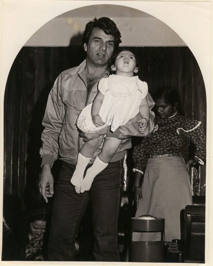 Dharmendra with daughter Esha deol