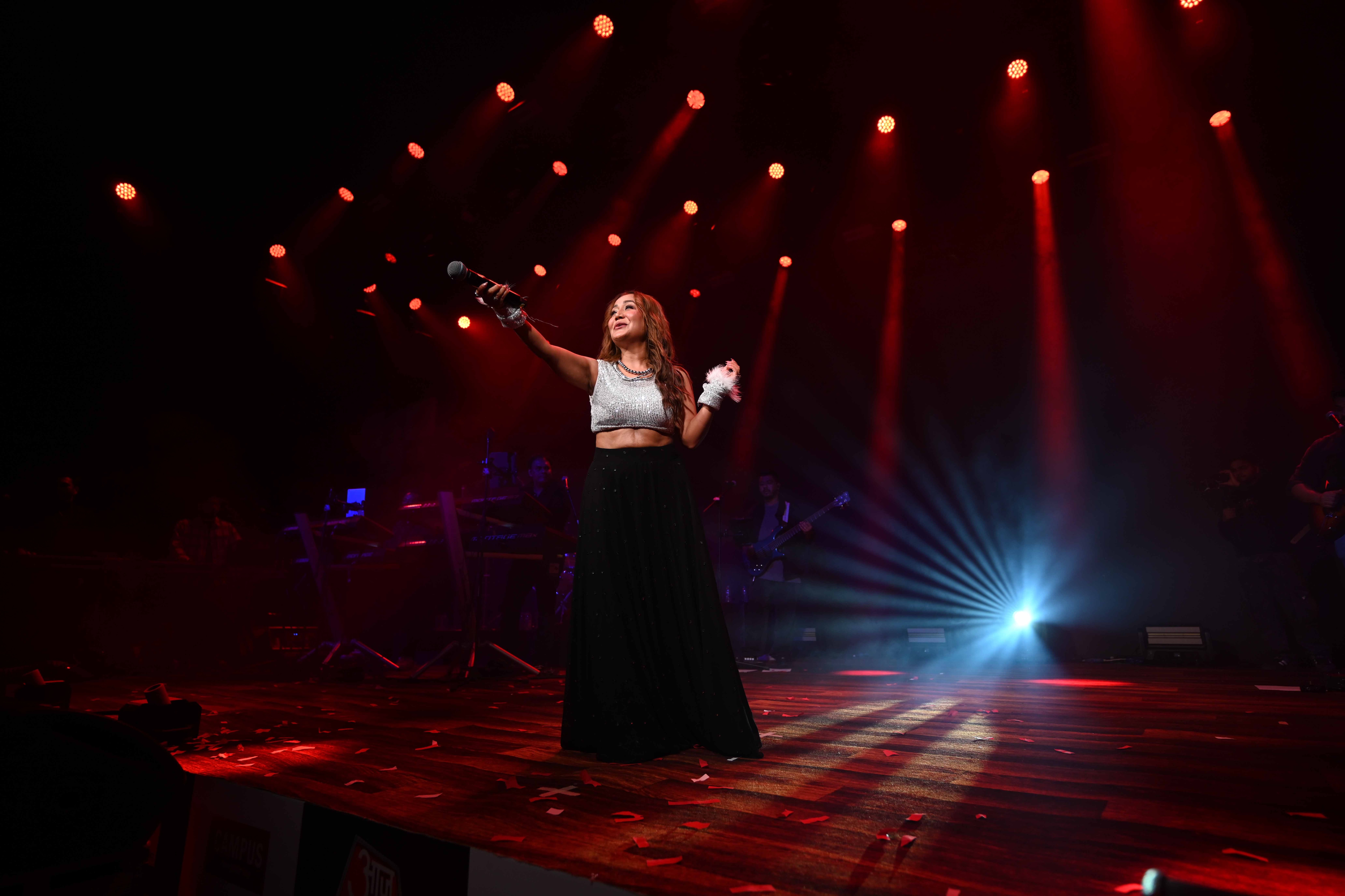 neha kakkar at sahitya aajtak