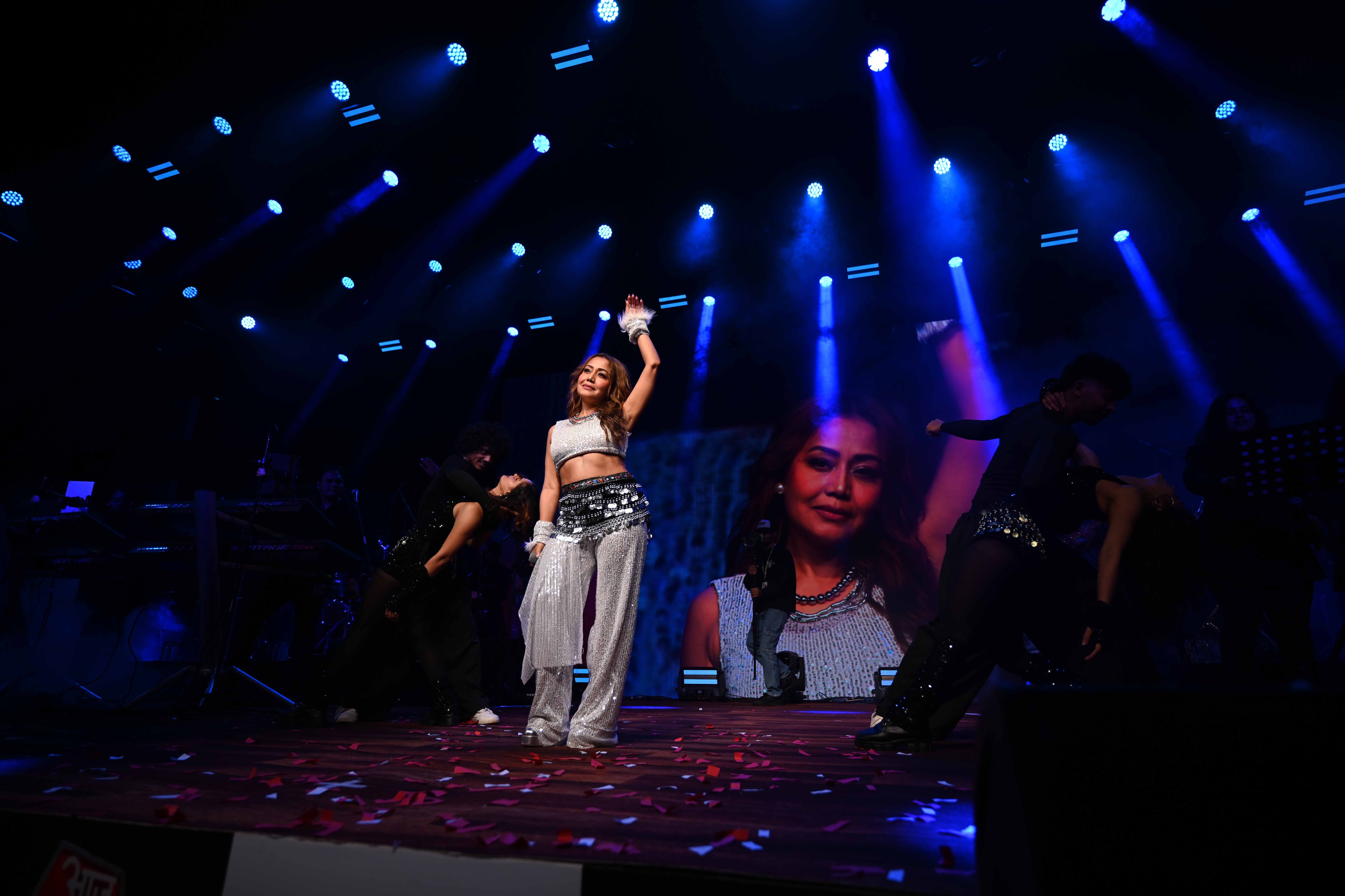 neha kakkar at sahitya aajtak