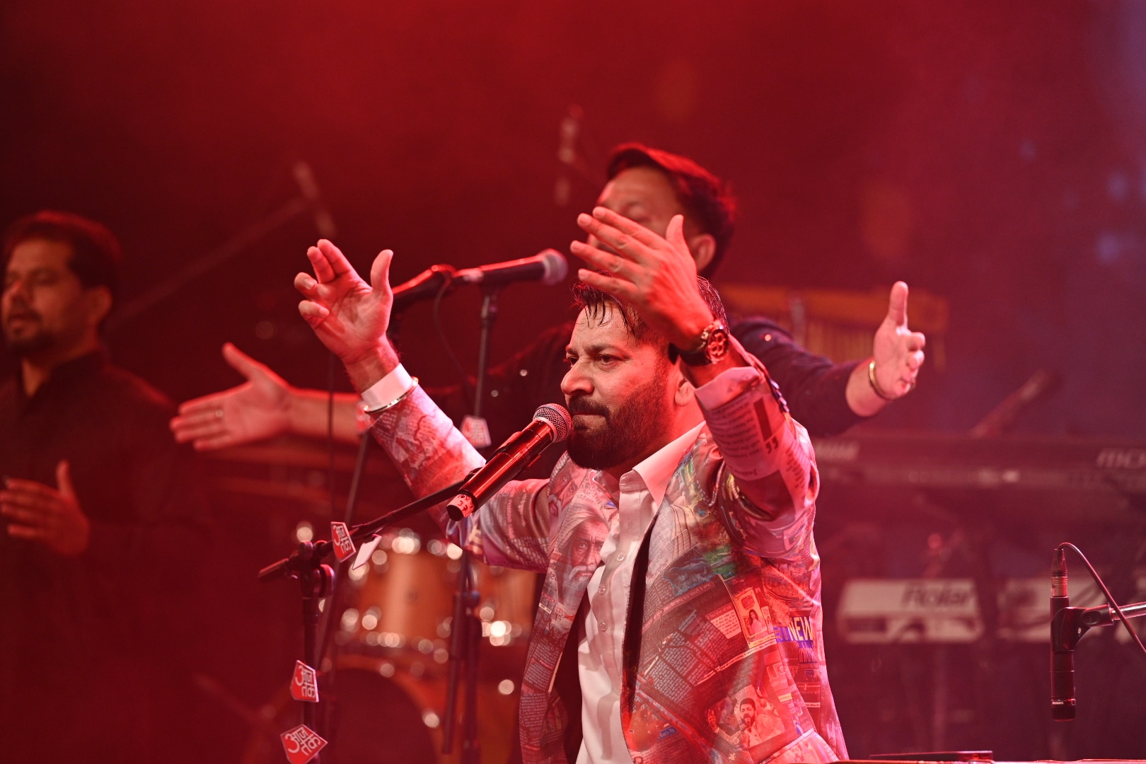 Singer Jasbir Jassi at Sahitya Aajtak 2025 