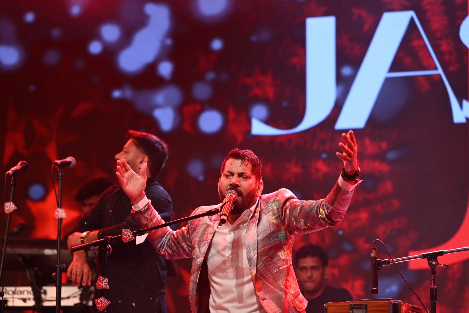 Singer Jasbir Jassi at Sahitya Aajtak 2025 