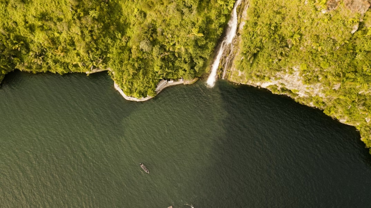 Lake Toba in Indonesia