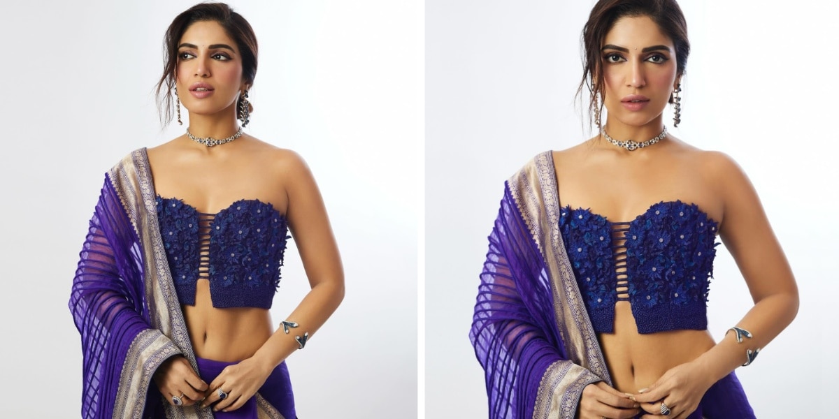 Bhumi saree look 