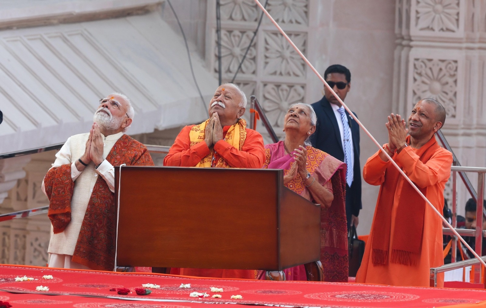 Ram Mandir Dhwaja Rohan significance (Photo-PTI)