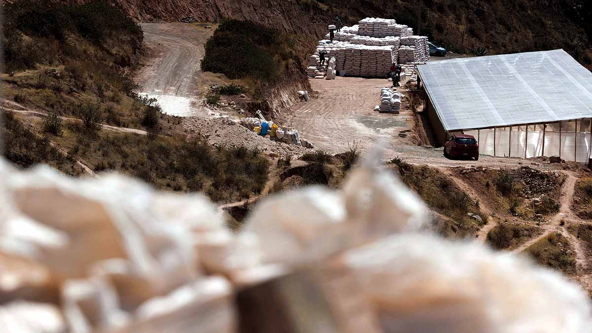 Peru Andes Salt Ponds