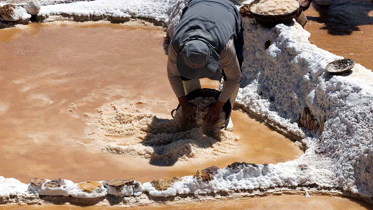 Peru Andes Salt Ponds
