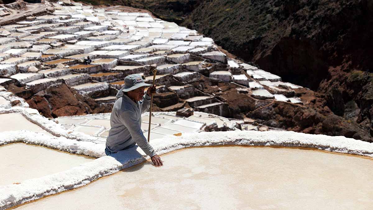 Peru Andes Salt Ponds