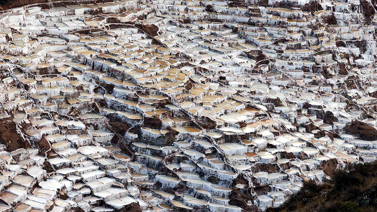 Peru Andes Salt Ponds