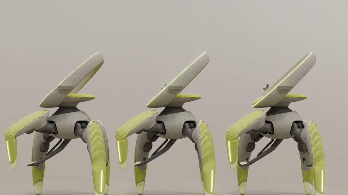 Toyota Walk Me Robot