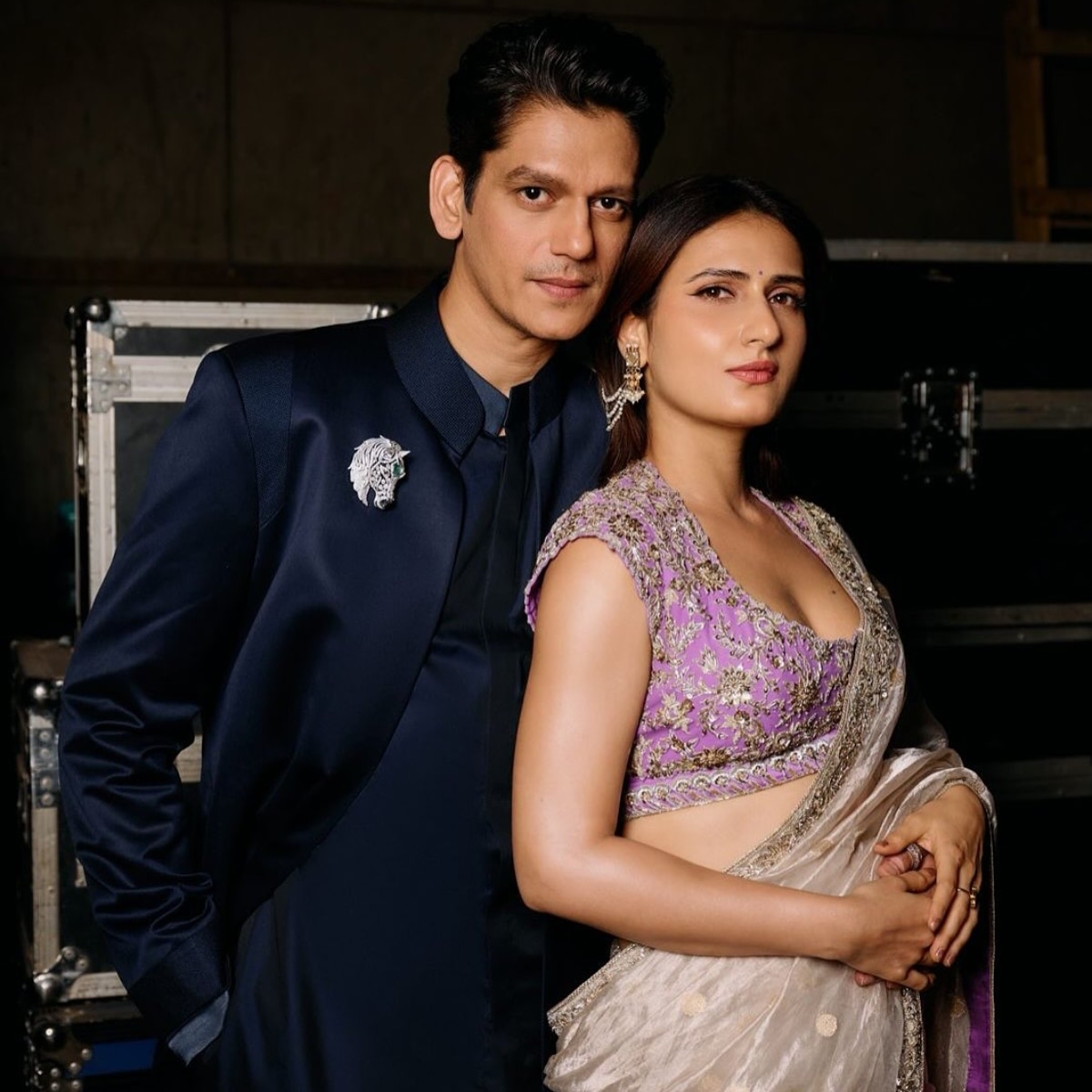 विजय और फातिमा (Photo: Instagram @manishmalhotra05)