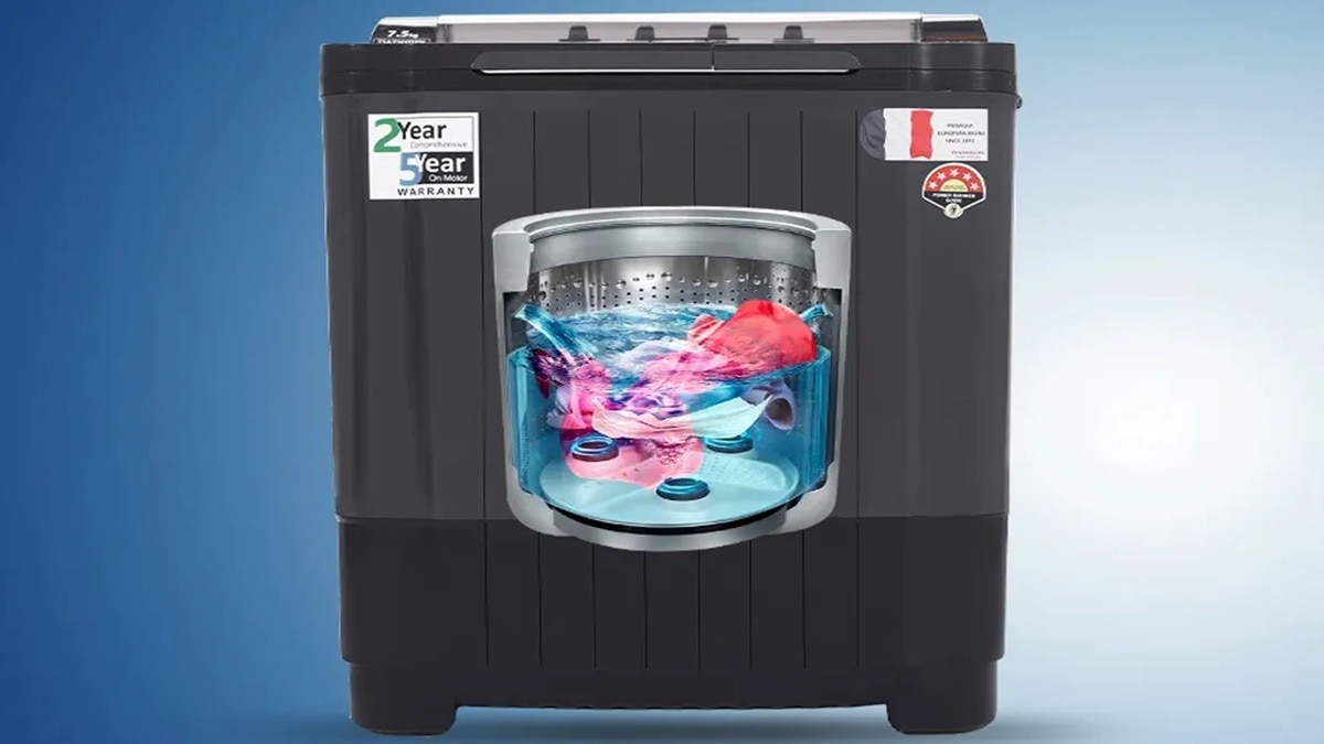 Semi automatic washing machine 