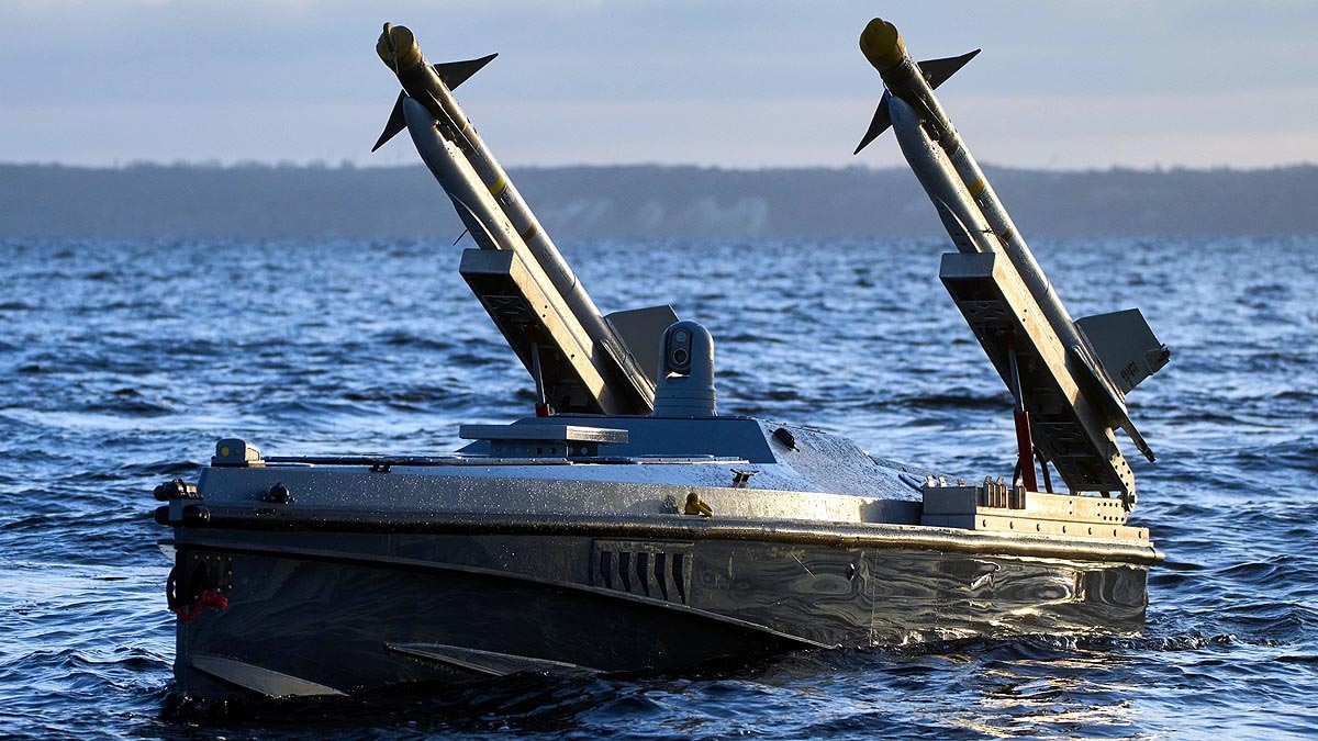 Ukraine Sea Drones Russia