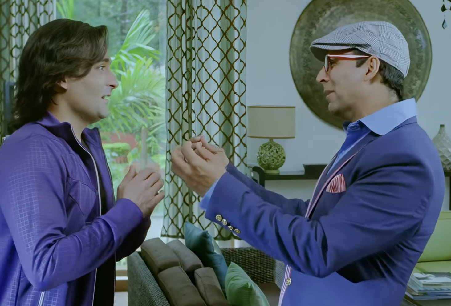 Akshay Kumar and Akshaye Khanna