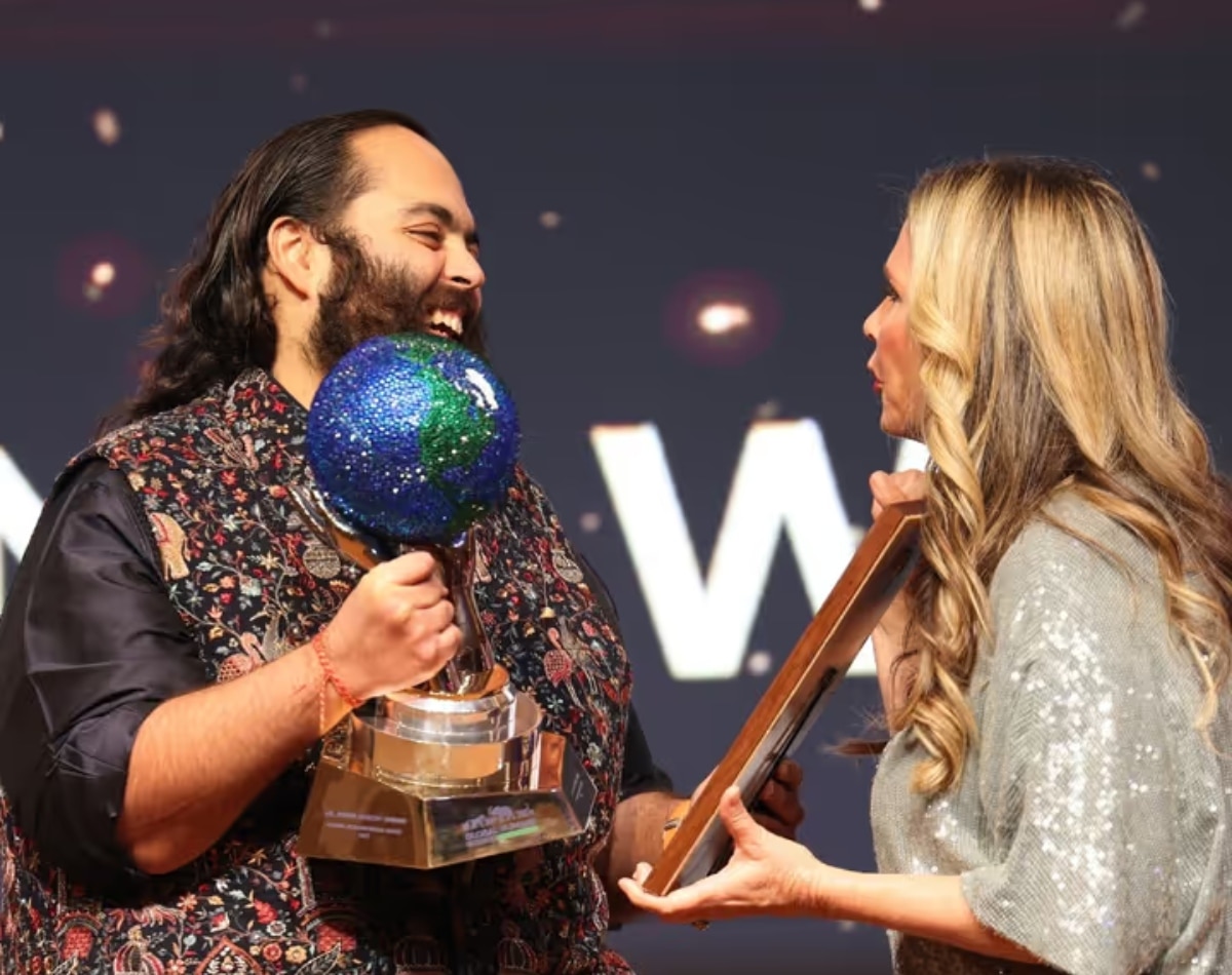 अनंत अंबानी को हाल ही में मिला ग्लोबल अवॉर्ड