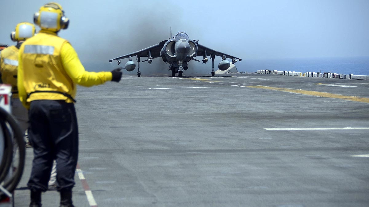 AV-8B Harrier II Fighter Jet