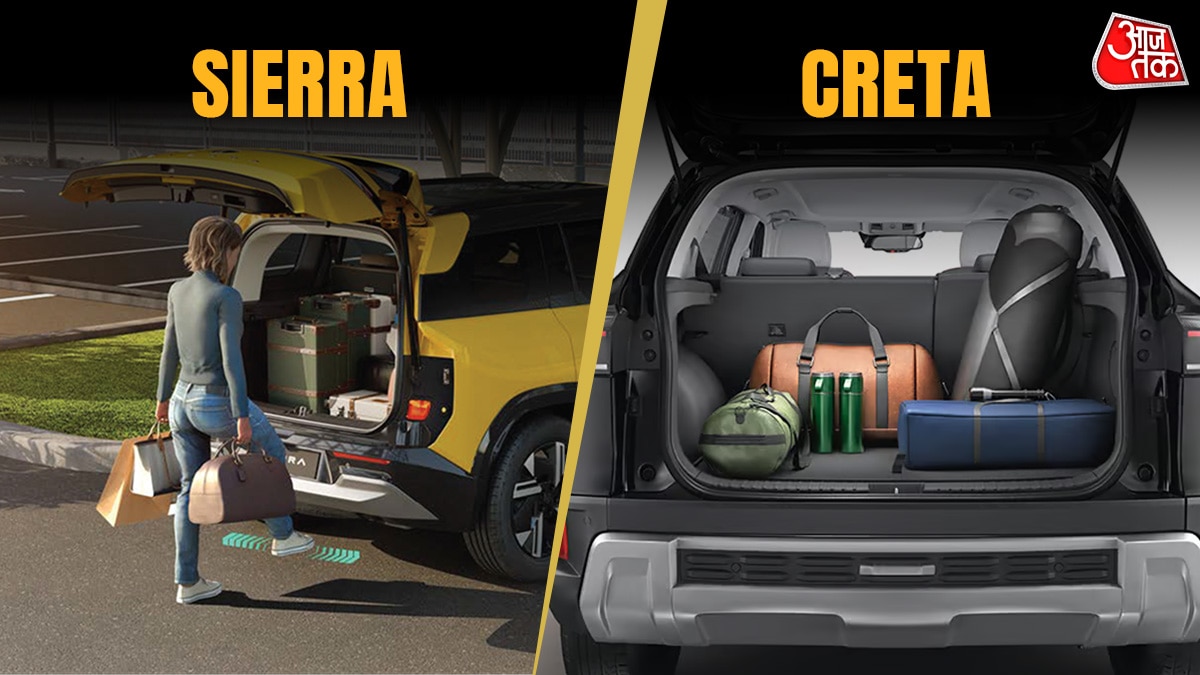 Sierra vs Creta space comparison