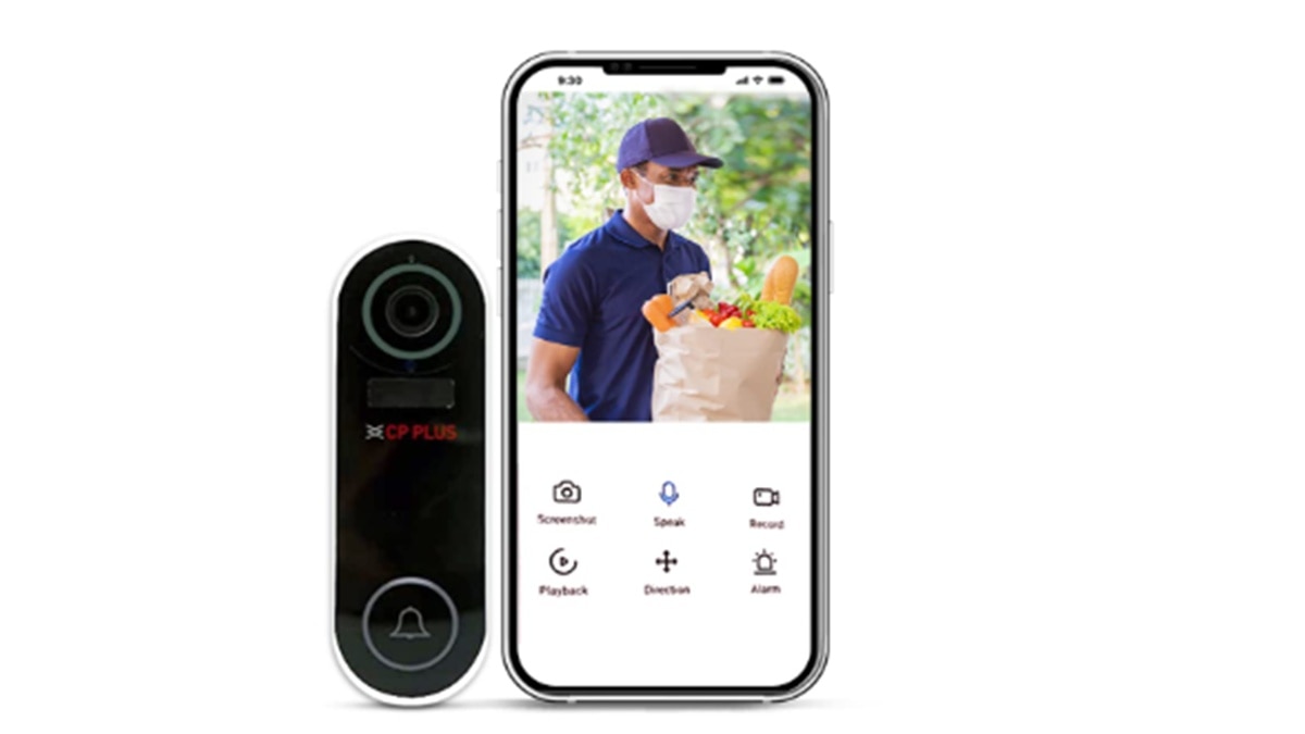 CP PLUS  का डोर बेल 