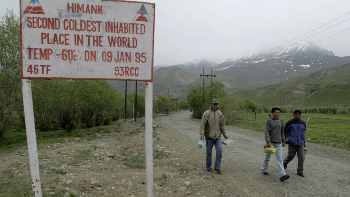 Coldest place in Ladakh