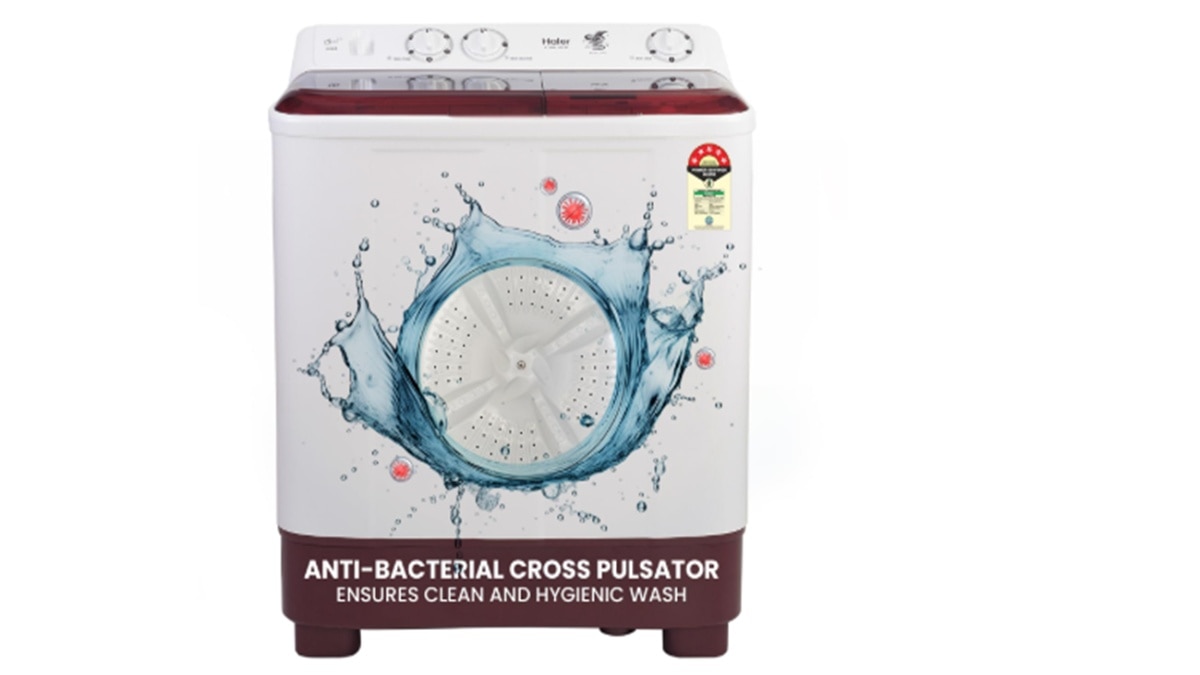 Haier की वॉशिंग मशीन 