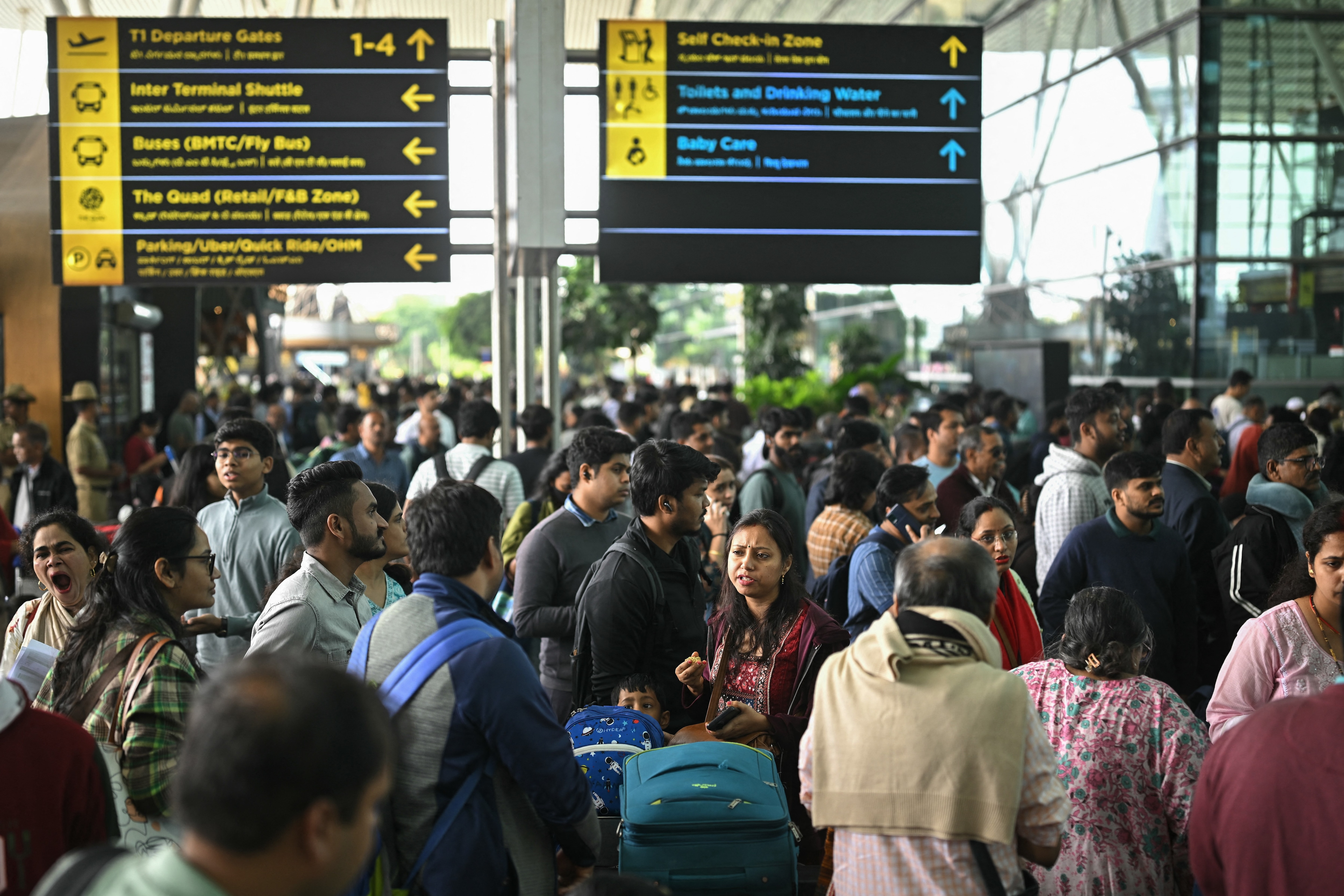 indigo flight delay (Photo-AFP)