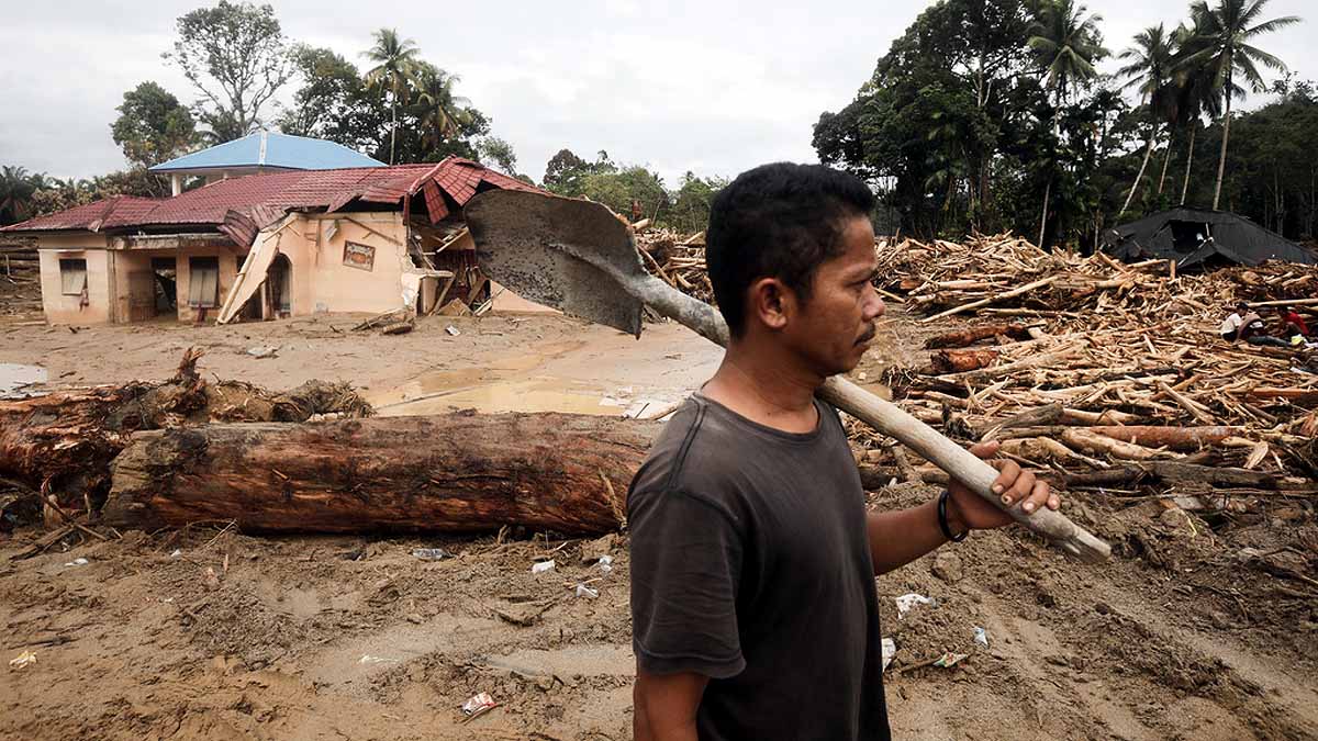 Indonesia Sumatra Flooding
