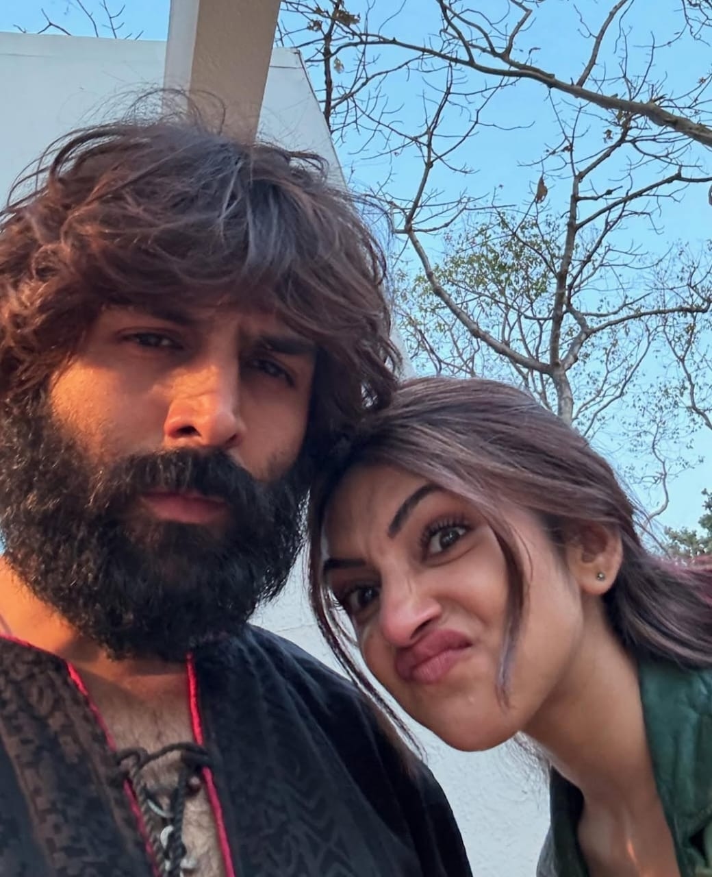 कार्तिक आर्यन और श्री लीला 