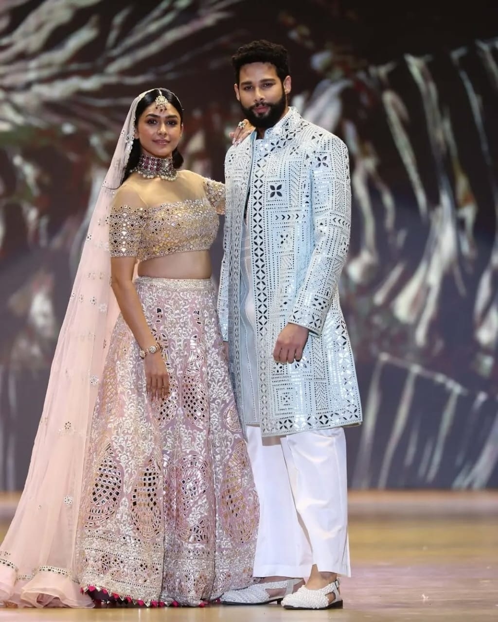 सिद्धांत चतुर्वेदी और मृणाल ठाकुर