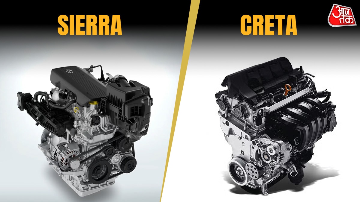 Tata Sierra vs Hyundai Creta Engine