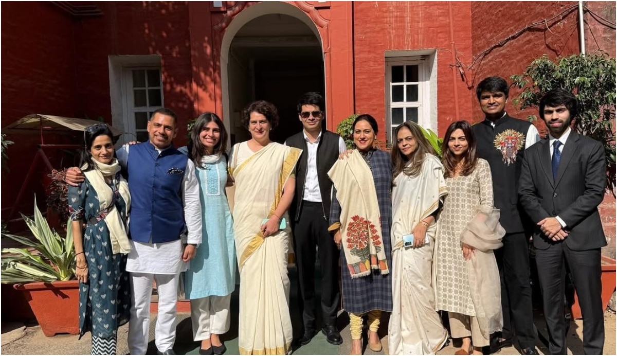 Rehan Vadra engagement