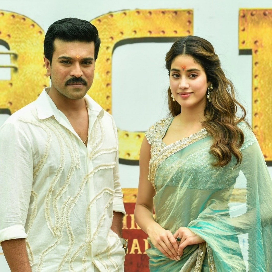 जाह्नवी कपूर और राम चरण 