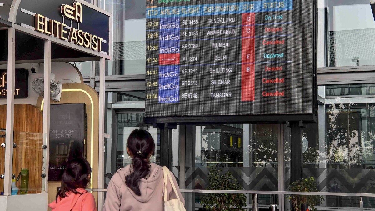 Indigo flight cancellation