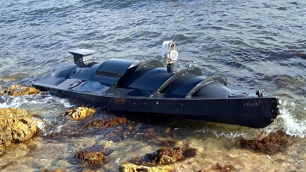 Ukraine Sea Drones Russia