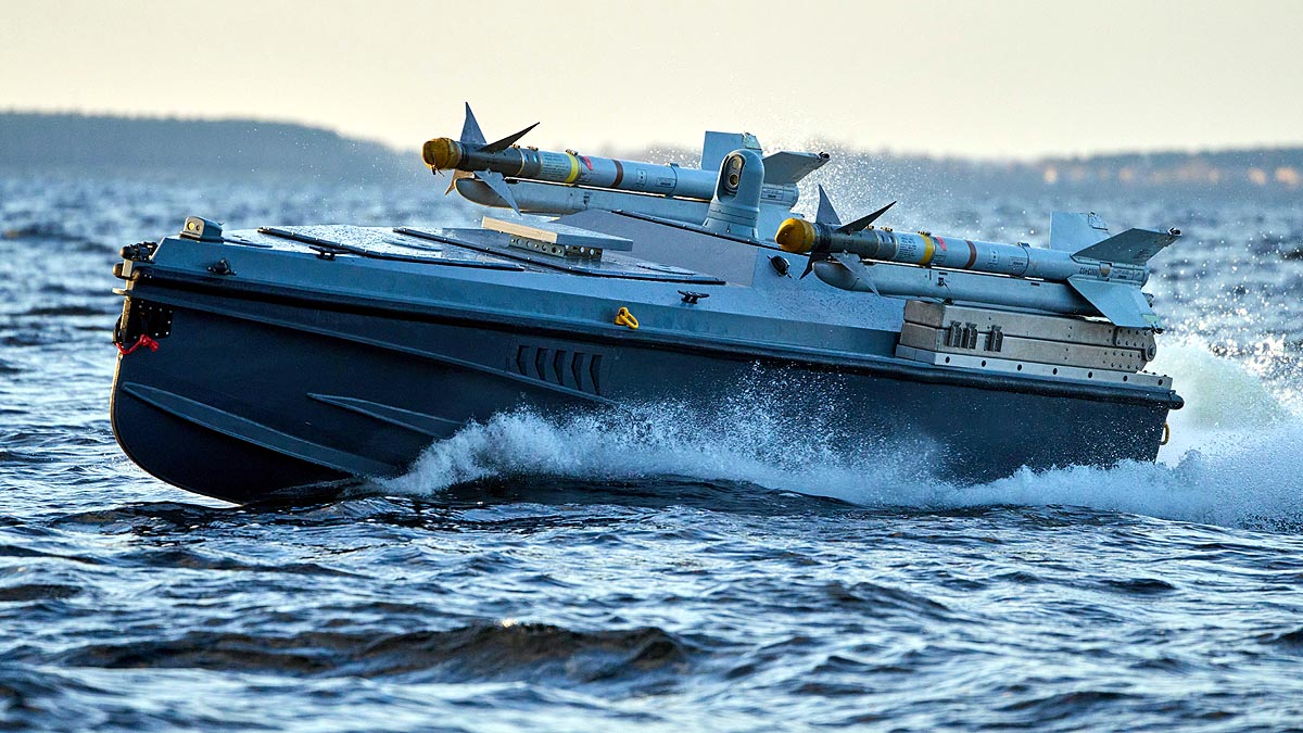 Ukraine Sea Drones Russia