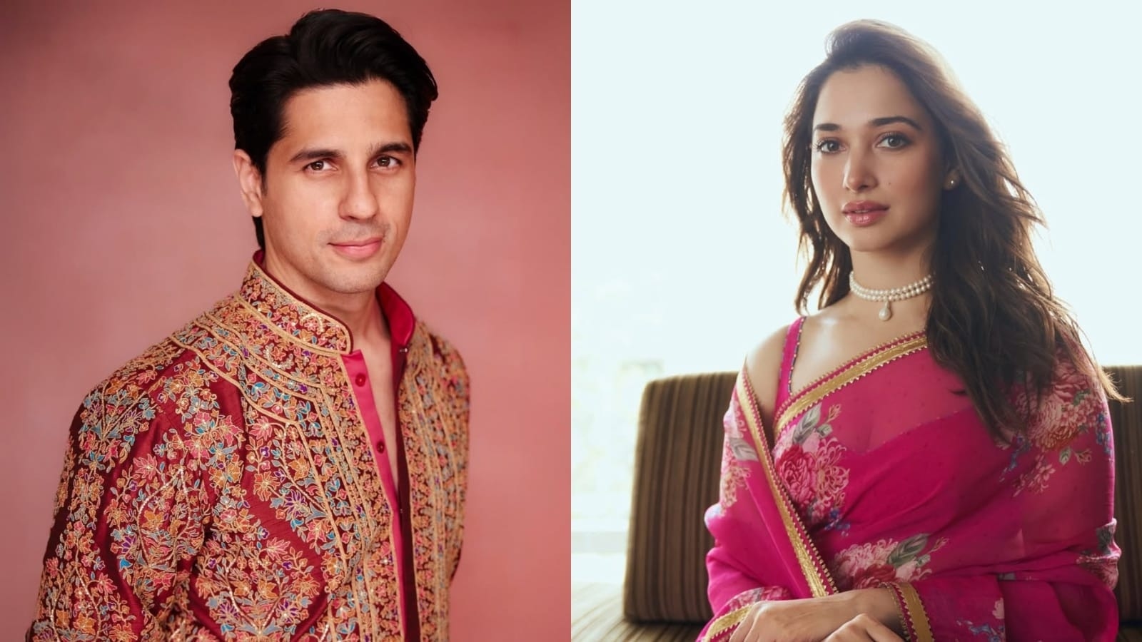 सिद्धार्थ मल्होत्रा और तमन्ना भाटिया